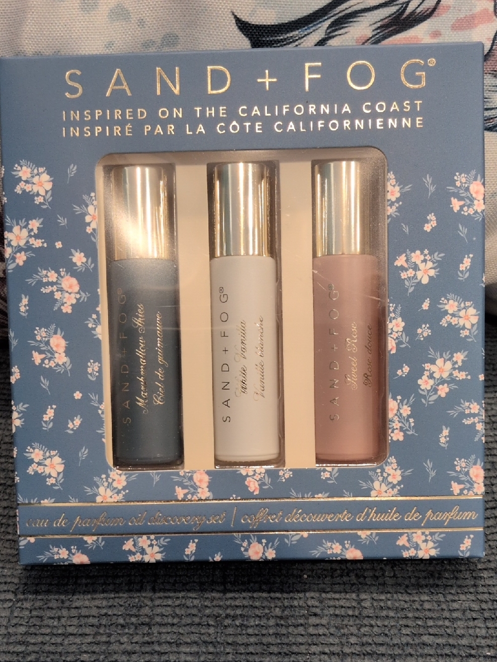 Sand + Fog Women's Fragrance Roller Trio